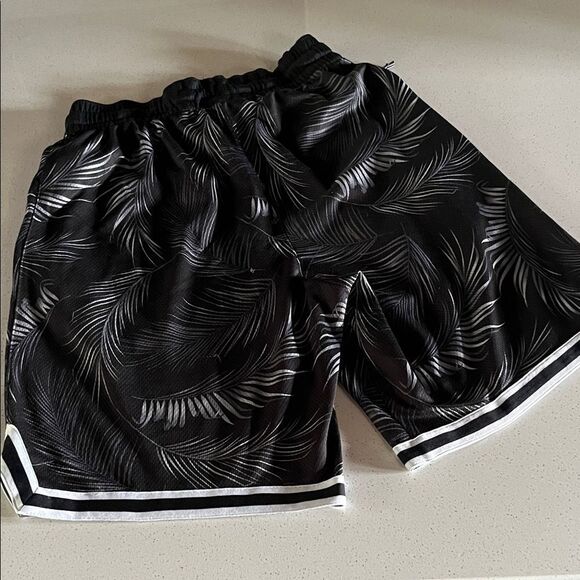 Nike Dri-FIT Palm Leaf Shorts Size Small Oversize Baggy - Picture 3 of 10